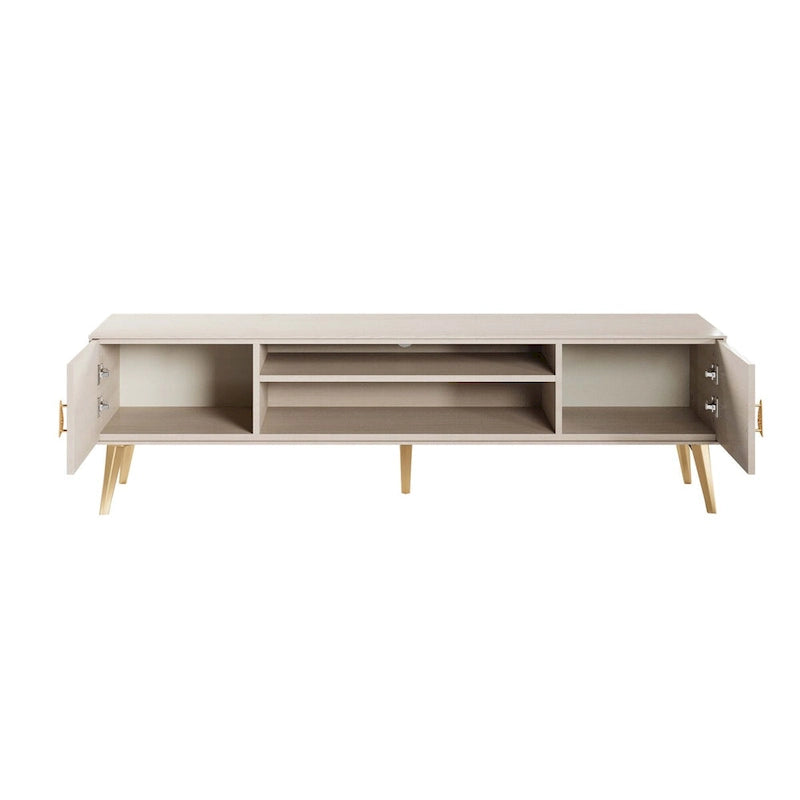 Manhattan Comfort Haley 70.9 Mid-Century Modern TV Stand