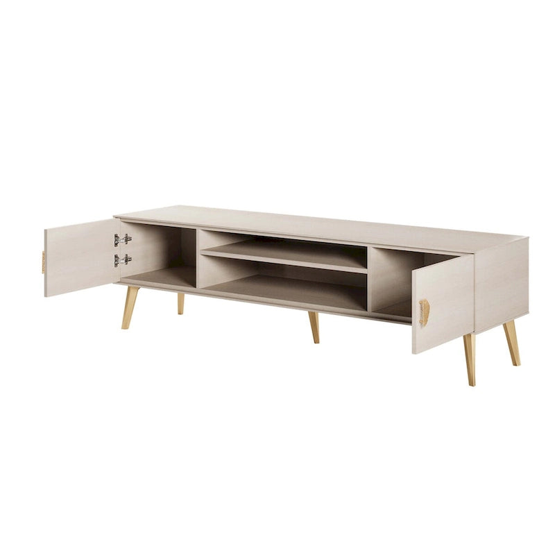 Manhattan Comfort Haley 70.9 Mid-Century Modern TV Stand