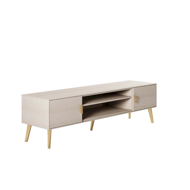 Manhattan Comfort Haley 70.9 Mid-Century Modern TV Stand