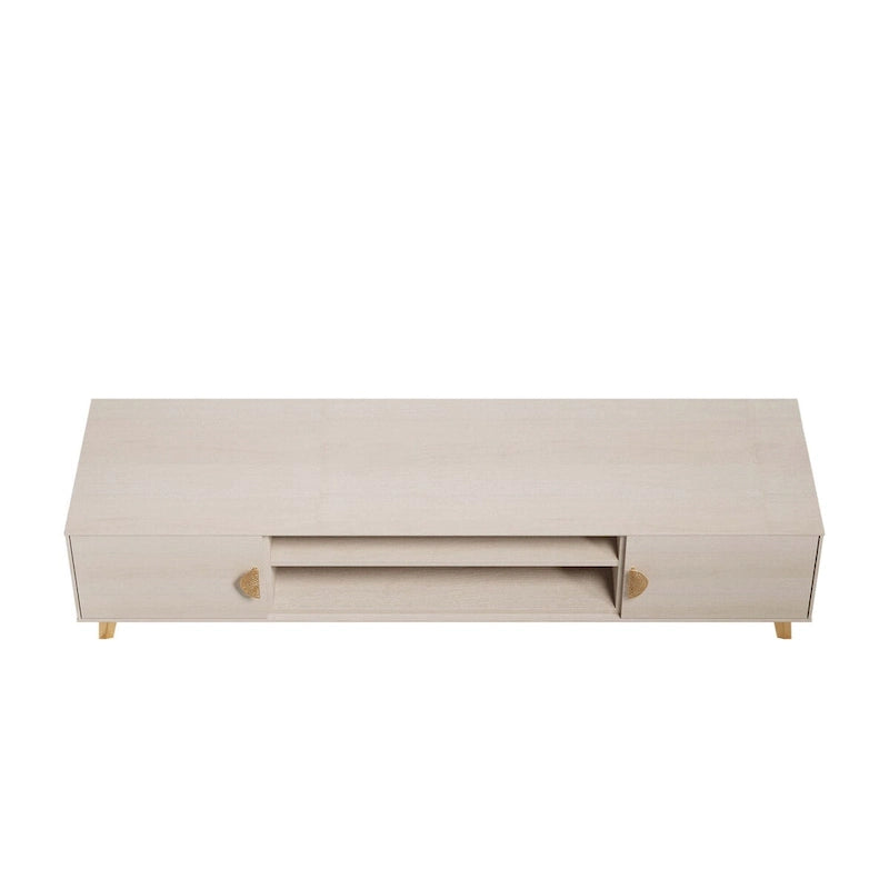 Manhattan Comfort Haley 70.9 Mid-Century Modern TV Stand