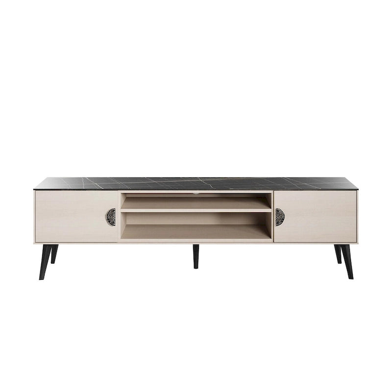 Manhattan Comfort Haley 70.9 Mid-Century Modern TV Stand