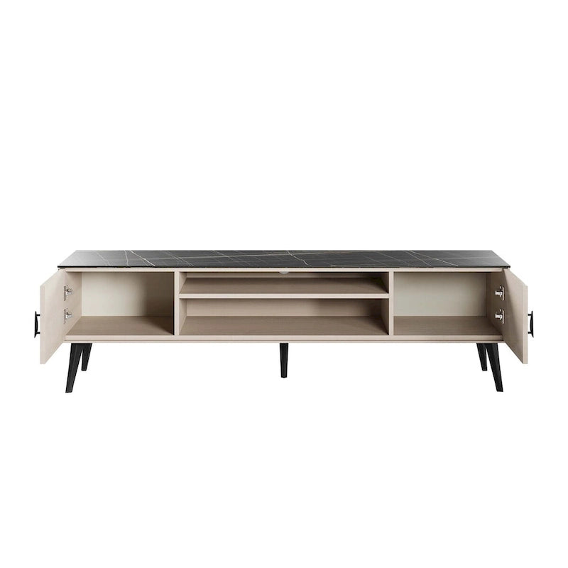Manhattan Comfort Haley 70.9 Mid-Century Modern TV Stand