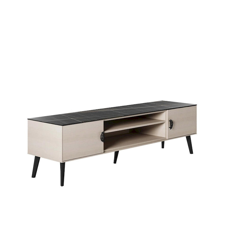 Manhattan Comfort Haley 70.9 Mid-Century Modern TV Stand