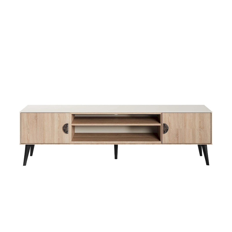 Manhattan Comfort Haley 70.9 Mid-Century Modern TV Stand