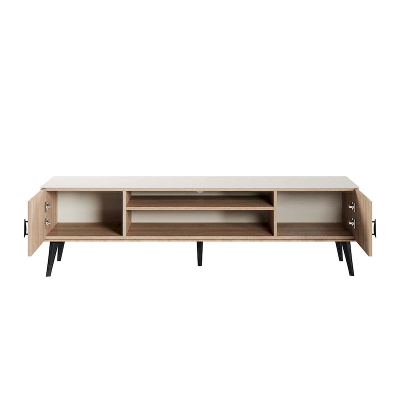 Manhattan Comfort Haley 70.9 Mid-Century Modern TV Stand