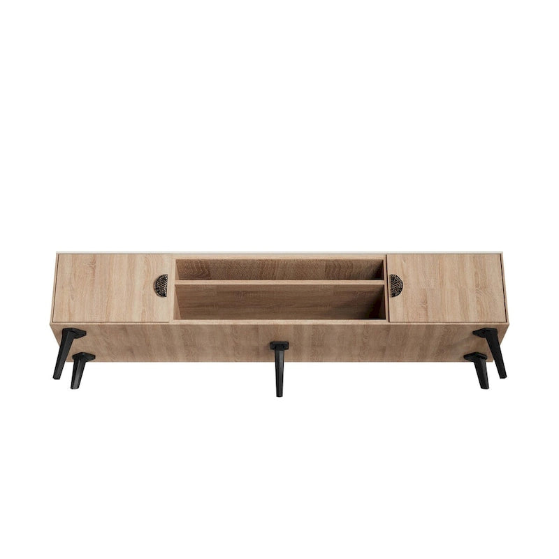 Manhattan Comfort Haley 70.9 Mid-Century Modern TV Stand