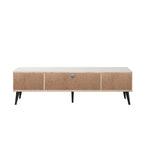 Manhattan Comfort Haley 70.9 Mid-Century Modern TV Stand