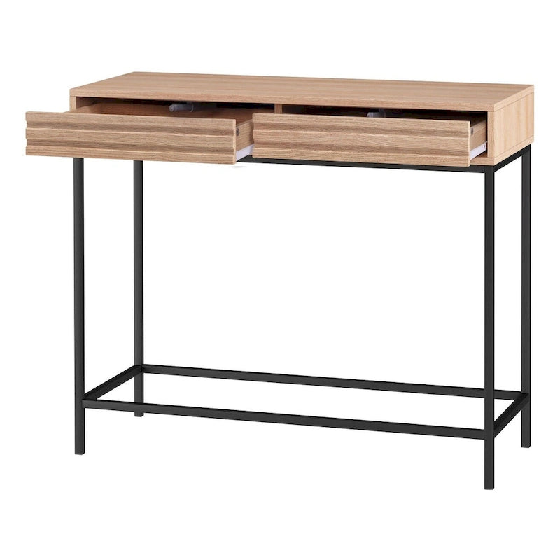 Table console Ren Home Jarrel à 2 tiroirs