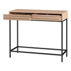Table console Ren Home Jarrel à 2 tiroirs