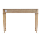 Table console Kai à 2 tiroirs en ronce de bois 46