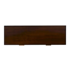 Table console Kai à 2 tiroirs en ronce de bois 46