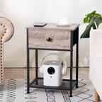 Tables de chevet pour petite chambre – 40 P x 30 L x 55 H cm