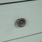 Console de 48 po en pin massif avec tiroirs et étagère