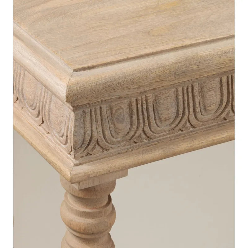 Console en bois sculpté Patresa de Kate and Laurel - 36x14x30