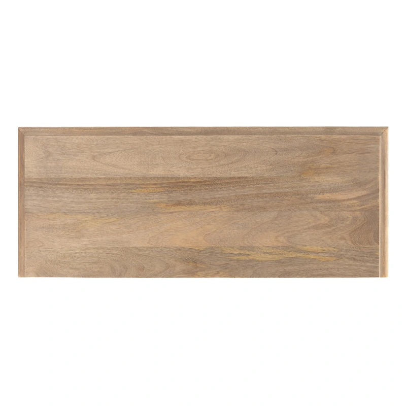 Kate and Laurel Patresa Carved Wood Console Table - 36x14x30