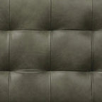 Banc Luca Poly & Bark - Cuir véritable pleine fleur italien