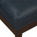 Banc Luca Poly & Bark - Cuir véritable pleine fleur italien