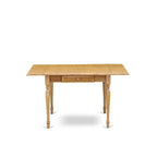 East West Furniture Ensemble de table comprenant une table de salle à manger rectangulaire avec rallonge escamotable et des chaises de salle à manger (Options de pièces)