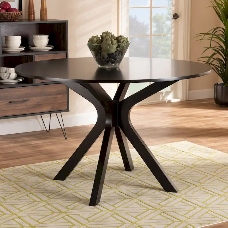 Kenji Modern and Contemporary 45-Inch-Wide Round Dining Table