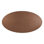 INK+IVY Mercer Bronze Oval Dining Table