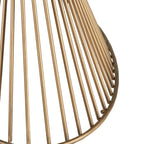 INK+IVY Mercer Bronze Oval Dining Table