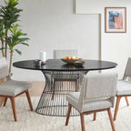 INK+IVY Mercer Bronze Oval Dining Table