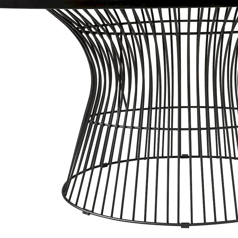 INK+IVY Mercer Bronze Oval Dining Table