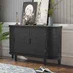 Bahut de Rangement en Bois avec 4 Portes