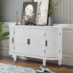 Bahut de Rangement en Bois avec 4 Portes