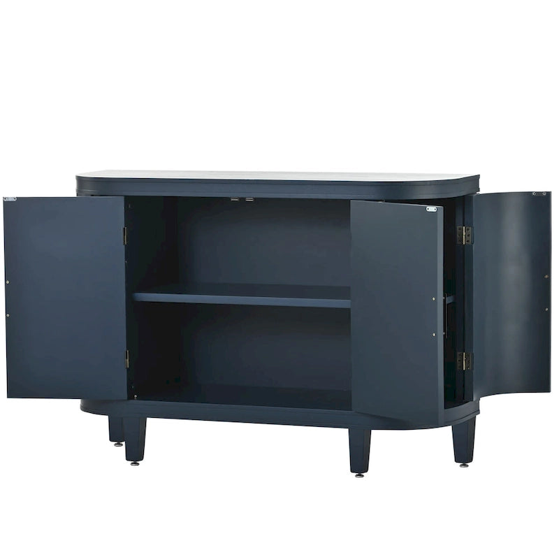 Bahut de Rangement en Bois avec 4 Portes