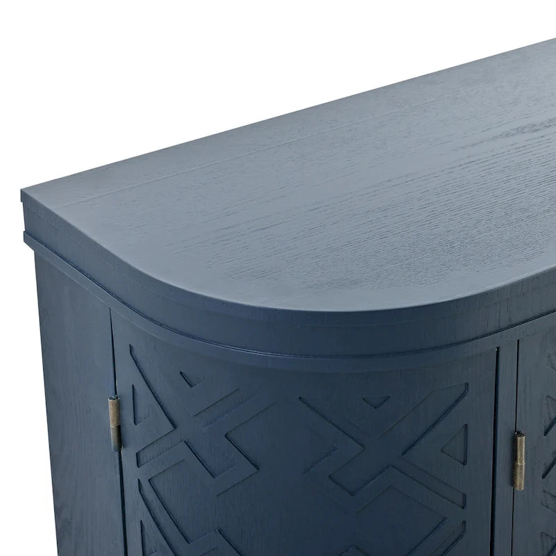 Bahut de Rangement en Bois avec 4 Portes