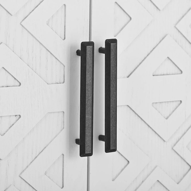 Bahut de Rangement en Bois avec 4 Portes