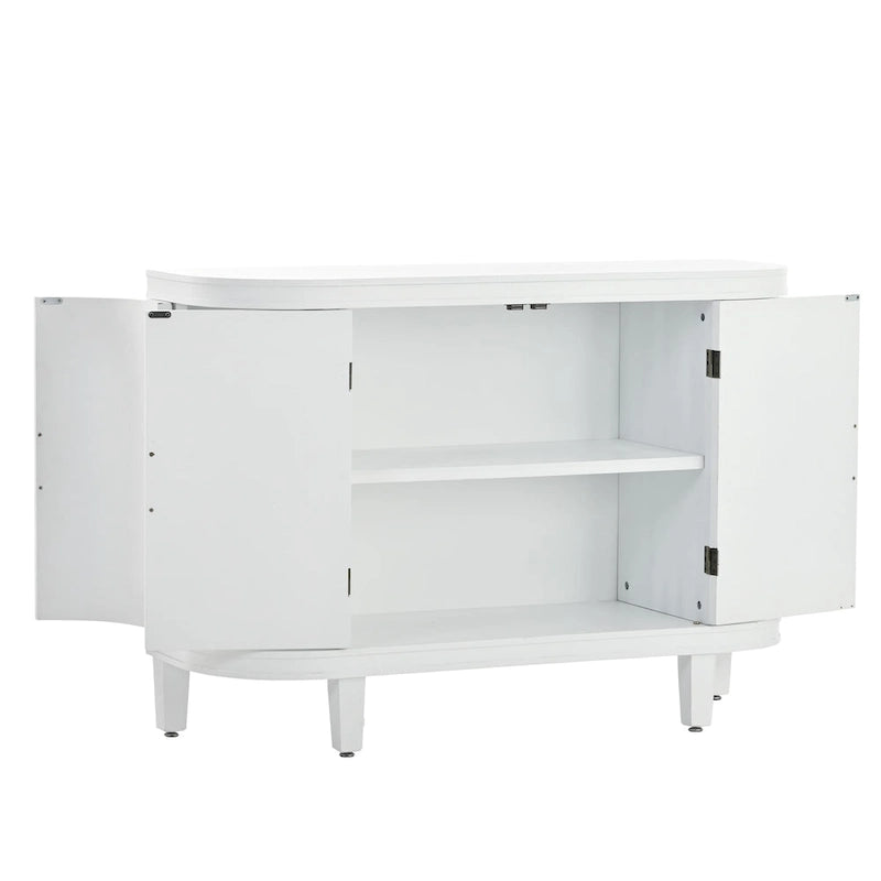 Bahut de Rangement en Bois avec 4 Portes