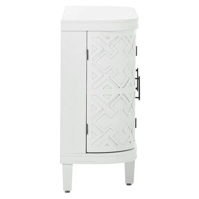 Bahut de Rangement en Bois avec 4 Portes