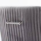 Lot de 8 chaises de salle à manger SEYNAR Modern Glam en velours, chaises capitonnées pour salon (sans table)