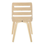 Carson Carrington Oglala Dining/Accent Chair with Bent Wood Legs (Set of 2)