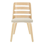 Carson Carrington Oglala Dining/Accent Chair with Bent Wood Legs (Set of 2)