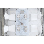 72 inch Rectangular Dining Table with U-Shaped Base