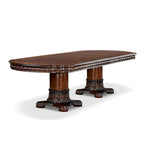 Ensemble de salle à manger extensible 5 pièces en bois massif de cerisier traditionnel Abeena de Furniture of America