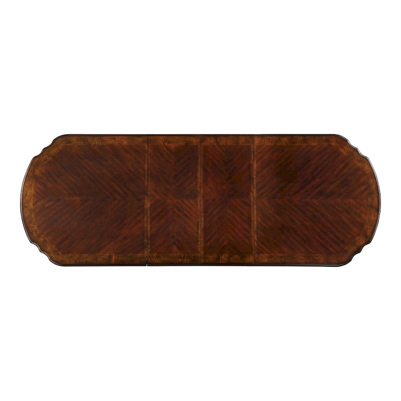 Ensemble de salle à manger extensible 5 pièces en bois massif de cerisier traditionnel Abeena de Furniture of America
