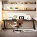 Bureau d'ordinateur 2 places Lantine de 199,9 cm pour bureau à domicile