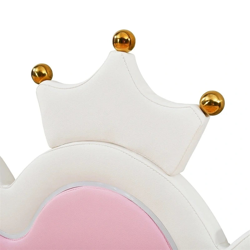 Lit de Repos Extensible Jumeau avec Lumières LED, Lit de Repos de Princesse Rembourré