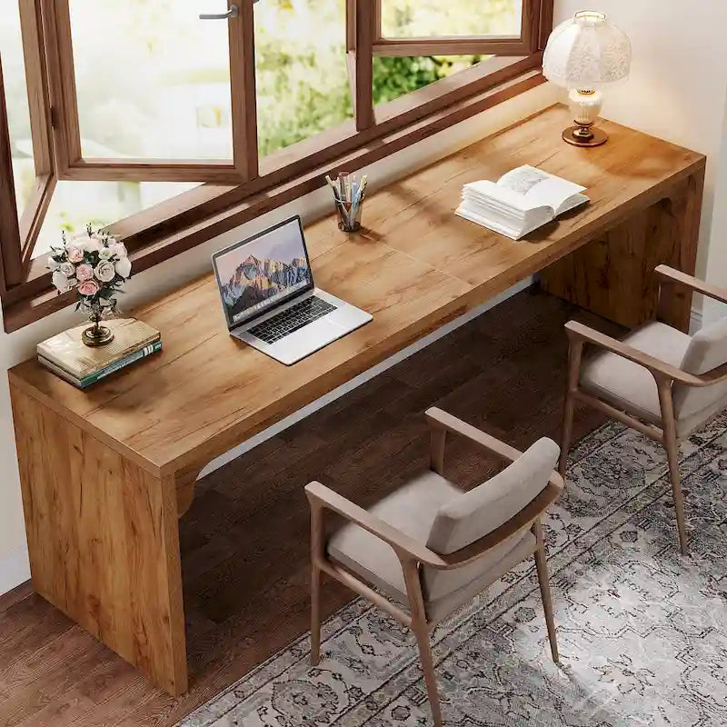 70.87 Extra Long Computer Desk, 2 Person Desk for Home Office