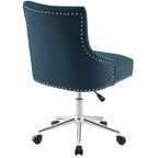 Carson Carrington Lagefors Tufted Swivel Upholstered Fabric Office Chair