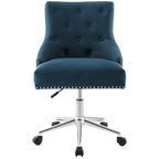 Carson Carrington Lagefors Tufted Swivel Upholstered Fabric Office Chair