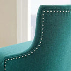 Carson Carrington Lagefors Tufted Swivel Upholstered Fabric Office Chair
