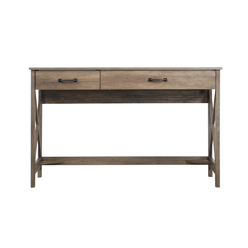 Saint Birch Alaska 47 Wrinting Desk with Two Drawers