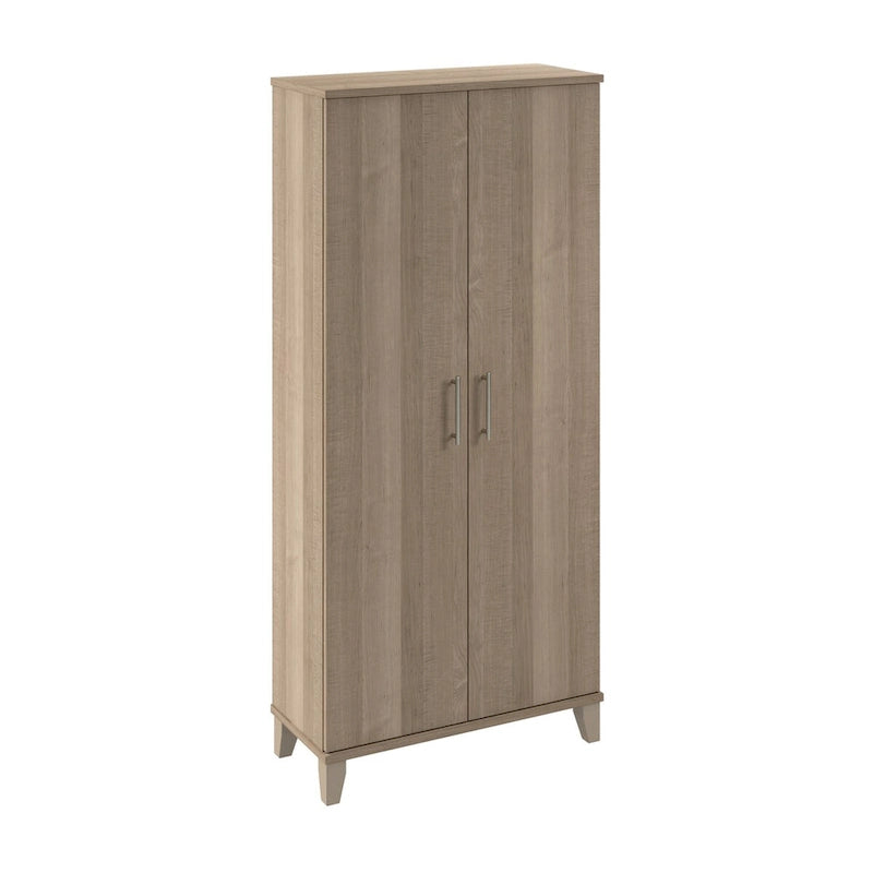 Somerset Tall Storage Cabinet with Doors and Shelves by Bush Furniture