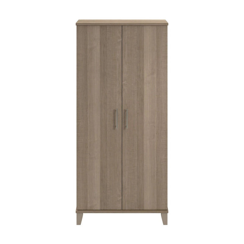 Somerset Tall Storage Cabinet with Doors and Shelves by Bush Furniture