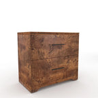 2-Drawer Storage Filing Cabinet